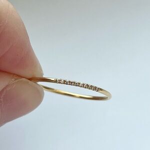 Elegant 14K Gold Filled Ring with CZ Stone